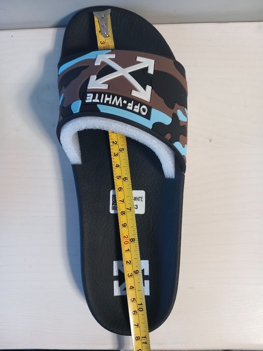 Off white slides, 38, 42  чехли, джапанки