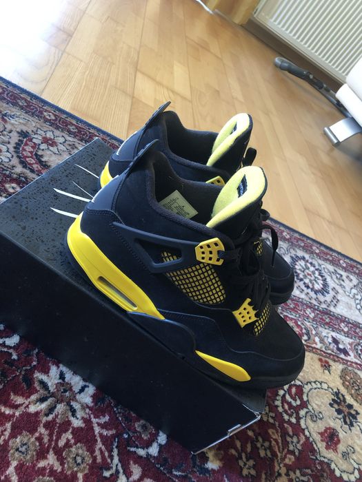 Jordan 4 Retro Yellow Thunder 45