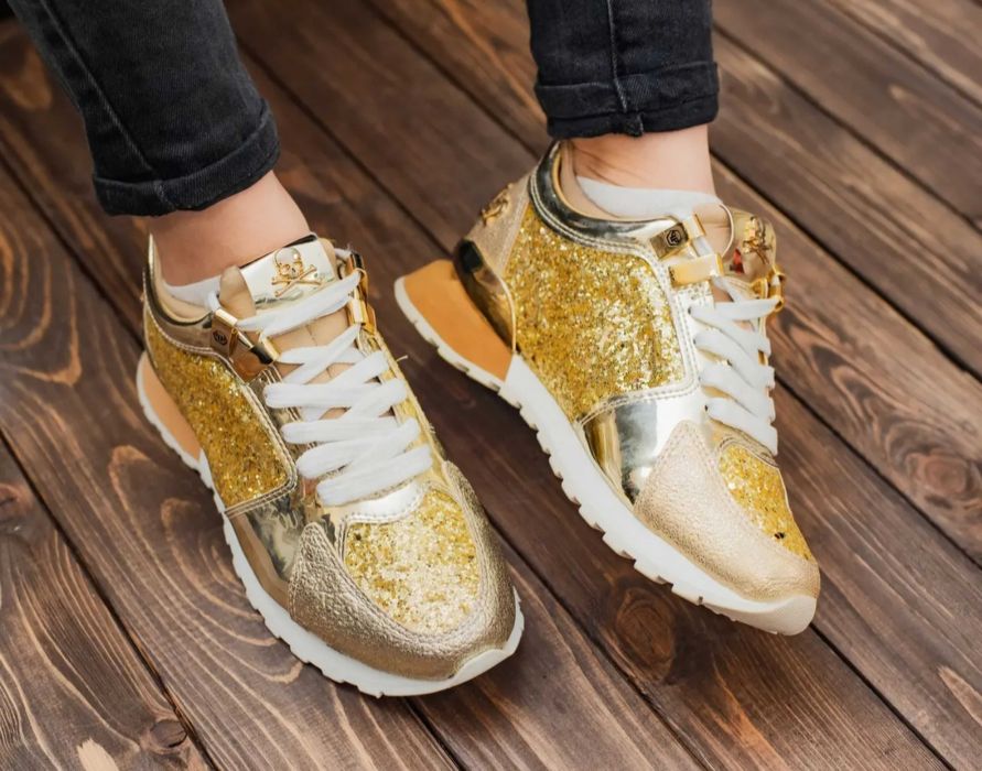 Philipp plein и GUESS сникърси естествена кожа оригинални