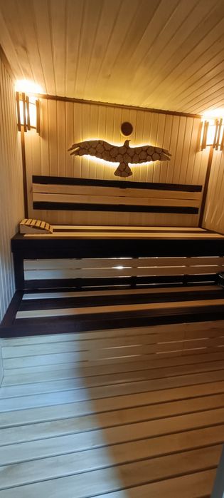 Отделка саун бань