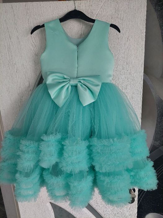 Официална рокля тюркоаз