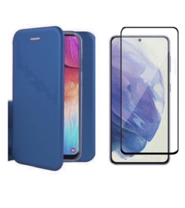 Samsung A15/A16/A17/A26/A36/A56 Husa Flip Piele Eco + Folie Sticla