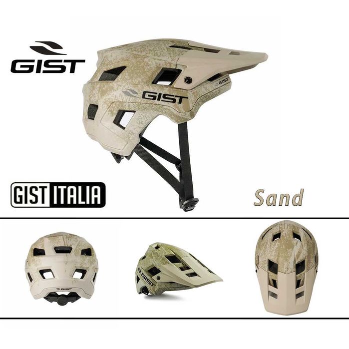 Каска за велосипед GIST SCRUB, Олекотена, EN Сертифицирана, ИТАЛИЯ