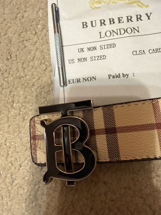 Curea Burberry Toate Accesoriile PREMIUM