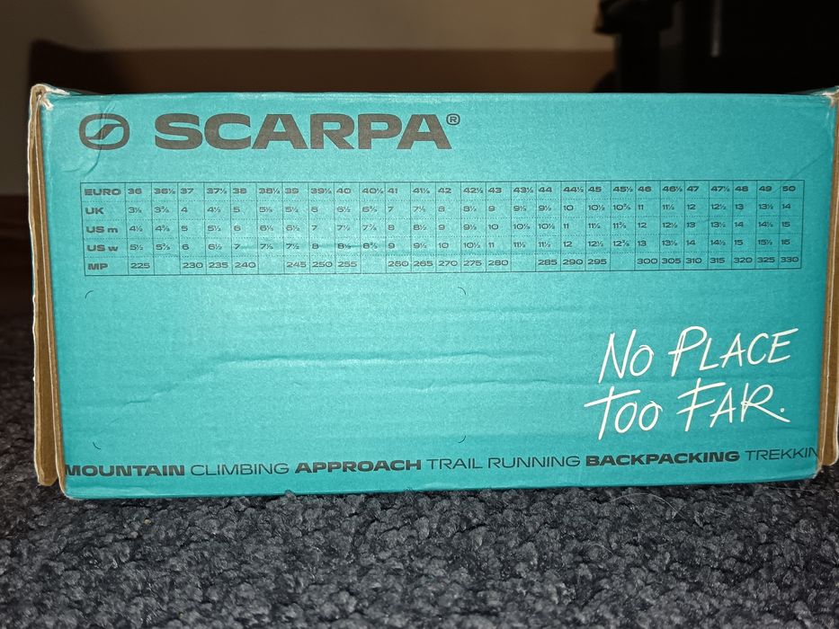 Обувки scarpa за туризъм и др