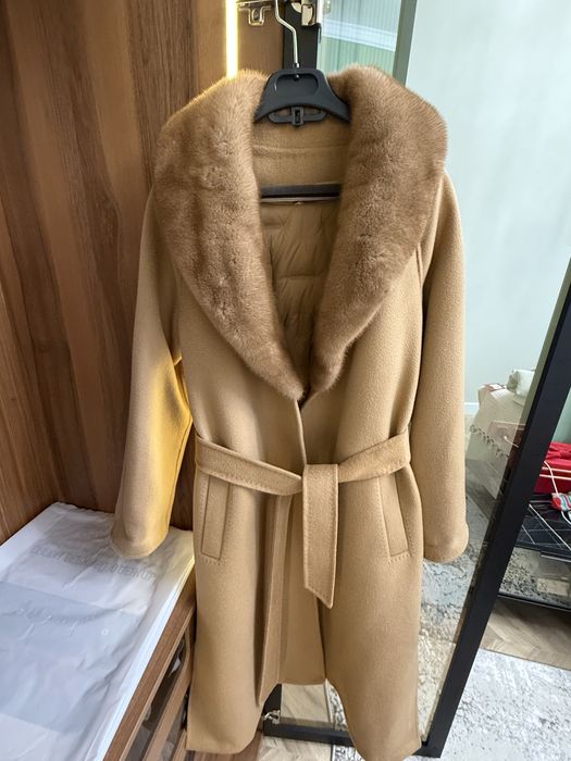 Пальто утепленное кашемир