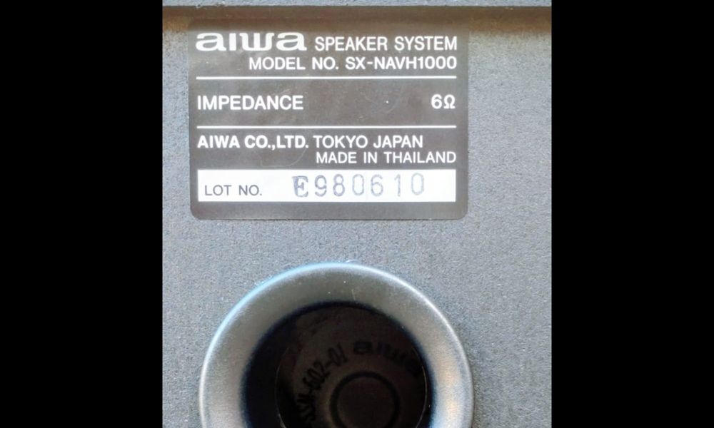 Aiwa SX-NAVH-1000. Boxe top. Vârf de gamă pe acest segment. Ca noi. Preț fix !