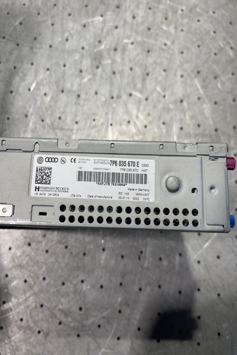 Unitate navigatie 7P6 035 670 E 7P6 035 670 E 7P6 035 670 E Volkswage