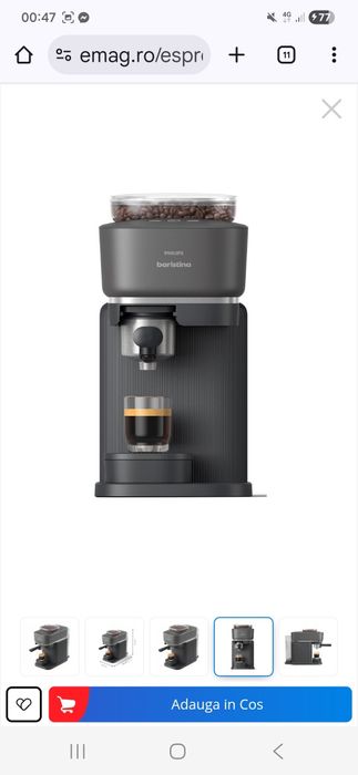 Expresor cafea baristina nou nefolosit