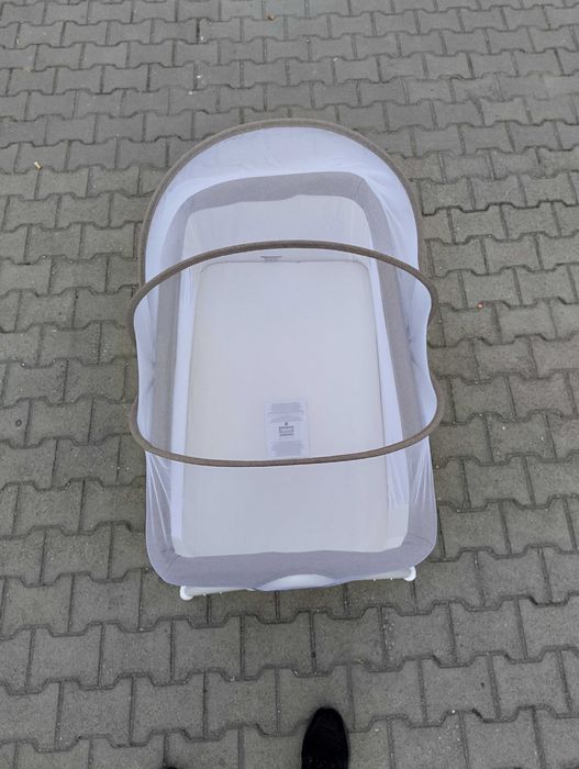 MONI Бебешко легло KALINIHTA бежов