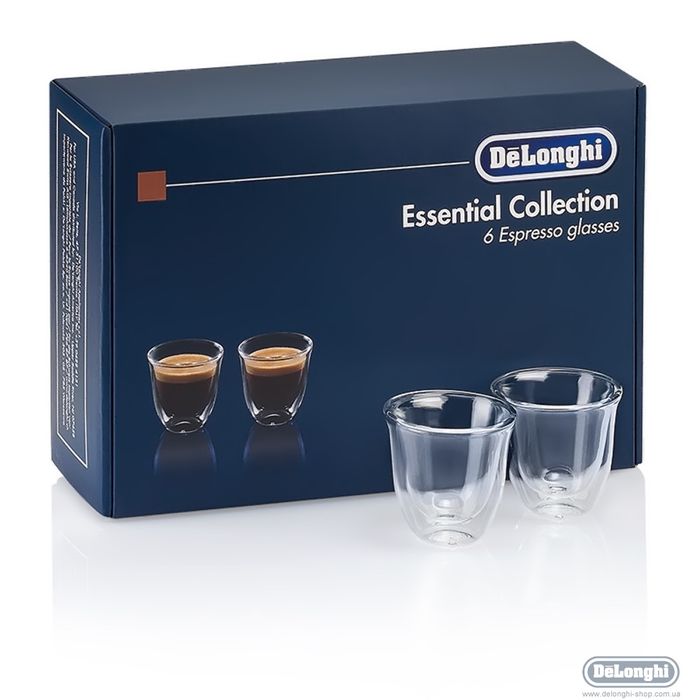 Набор стаканов Delonghi DLSC300 Espresso 6 шт