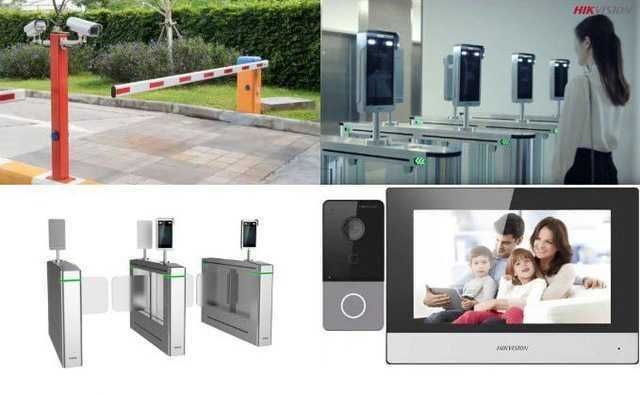 Установка камер, шлагбаум, турникетов, домофоны и СКУД.