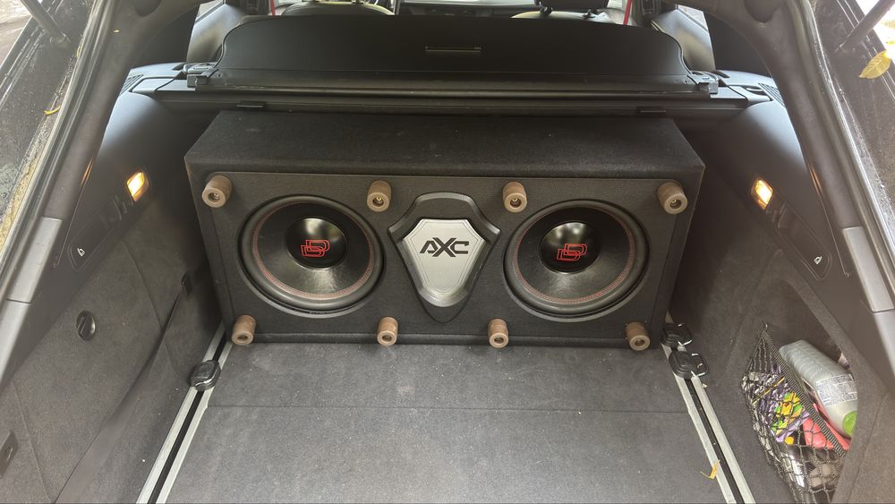 Pachet Audio Auto: Subwoofer Custom DD Audio (2x DD212-S4) + Amplificator Gladen RC 600c1 (2 Ohmi)