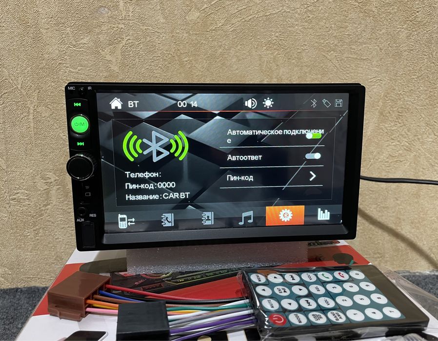 Skidka Pioneer sensor ekran manitor 7dyum un avta mafon usb blutus aux