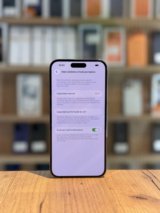 iPhone 14 Pro Max 128GB Deep purple/Baterie95%/Garantie 12 luni @atsgsm.ro