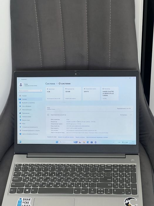 Офисный ноутбук Lenovo core i3/10