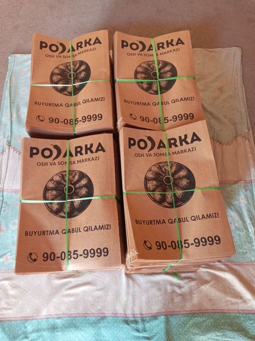 Somsa gumma uchun qogʻoz