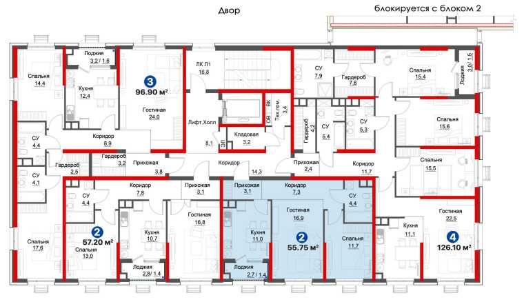 ЖК с собственным озером и зелёными аллеями/со/скидкой/24%(ИЛ)