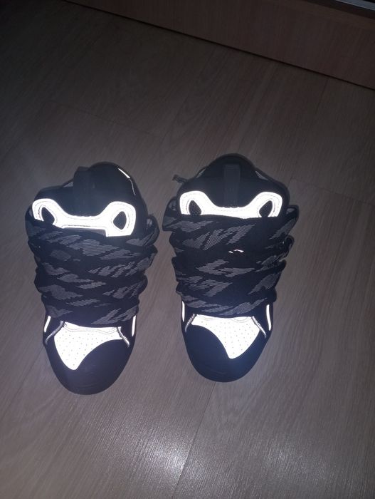 Lanvin curb черно белый