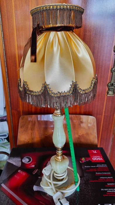 veioze pereche alama cu abajur sticla