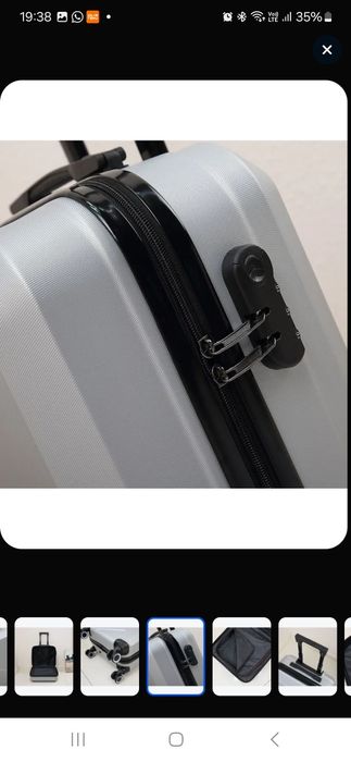 Продам чемодан на колесах