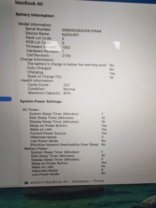 MacBook Air m1 8/256gb Amanet Crangasi Lazar  57058