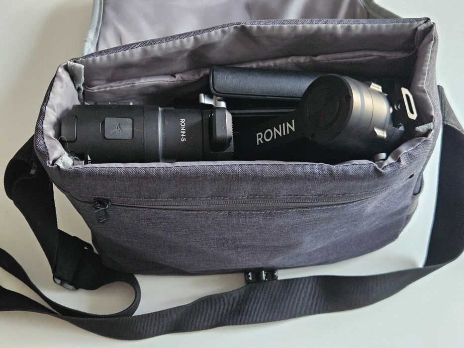 DJI Ronin S stabilizator giroscopic payload 3,6 kg + geanta Nikon
