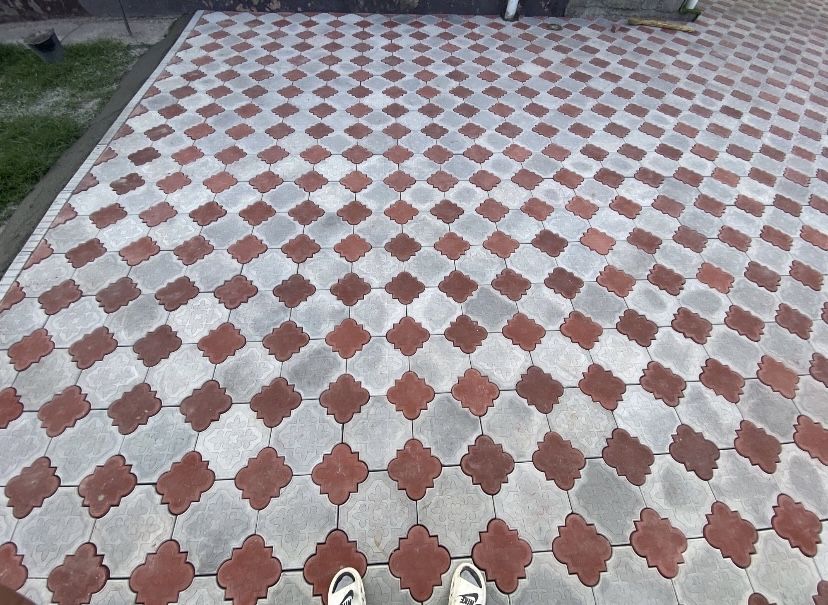 Укладка брусчатки