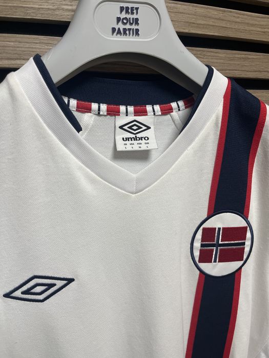 UMBRO : Norway Away Shirt 2012/13 - Норвегия размер Л / Оригинал