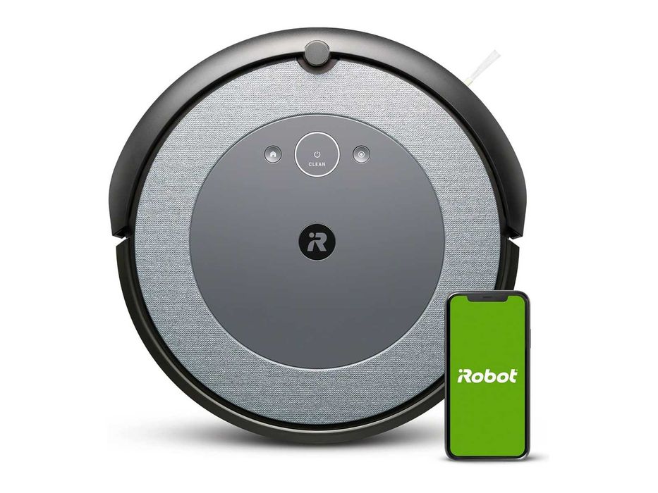 Прахосмукачка робот iRobot Roomba i3 AeroForce 2 силиконови четки WiFi