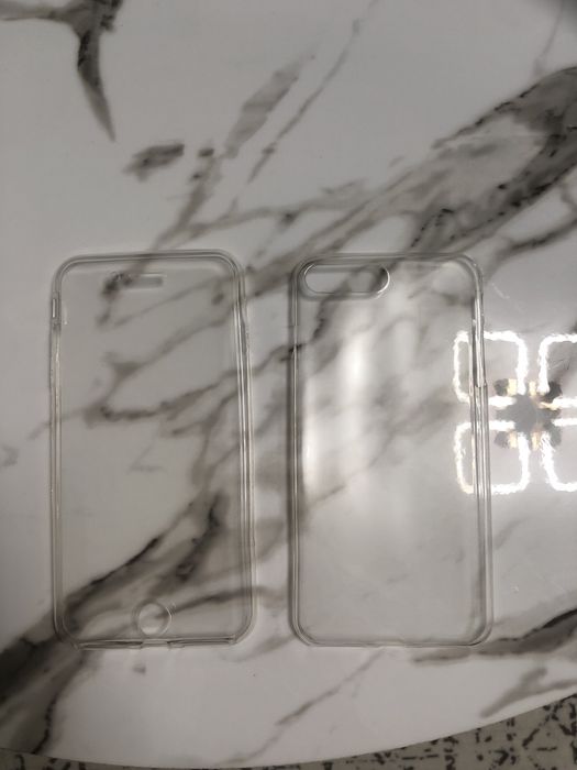 Прозрачен 360 градуса кейс за İphone 8plus