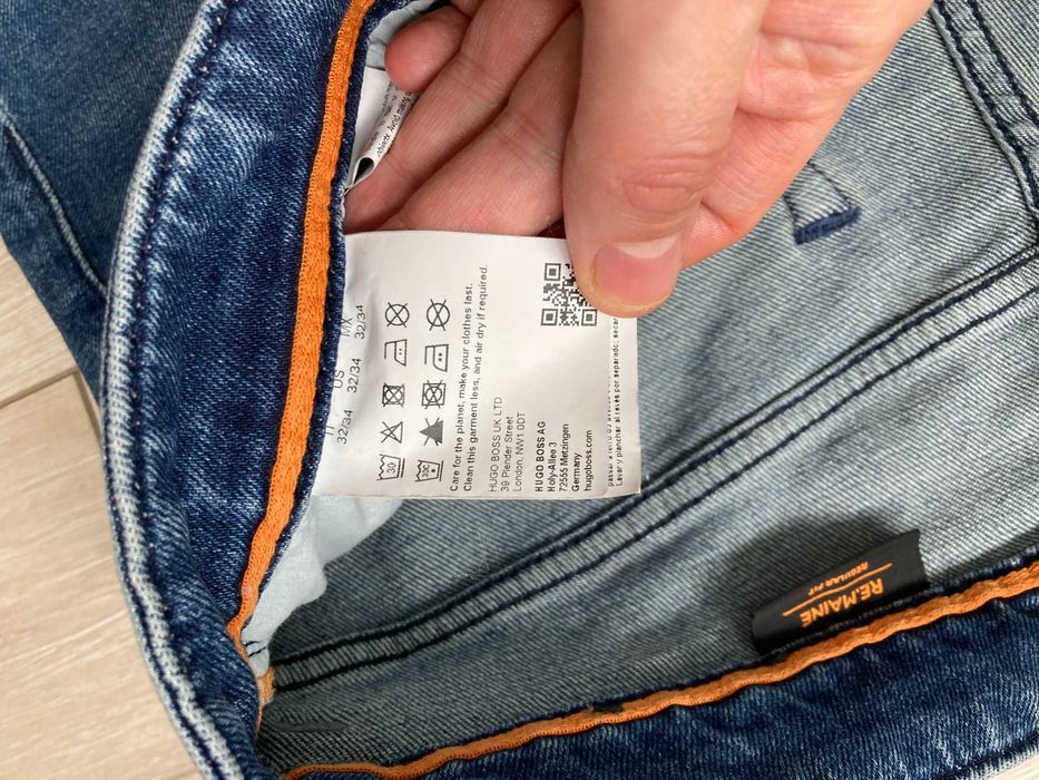 HUGO BOSS Re. Maine BC-C COMPASS Jeans мъжки дънки размер W32 L34