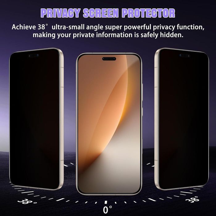 Матов privacy хидрогел протектор за дисплей за honor magic8 pro - anti