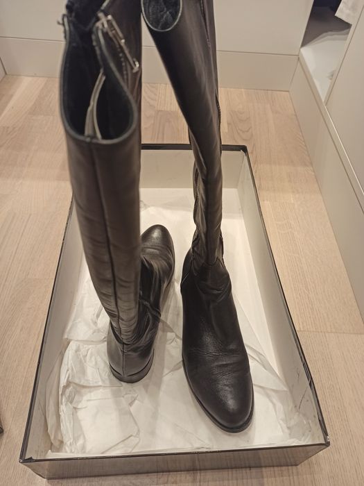 Cizmă Vera Gomma piele naturală