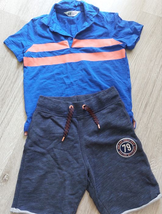 Лот  8 комплекта тениски и панталонки Nike,Adidas, Mayoral, Next, HM