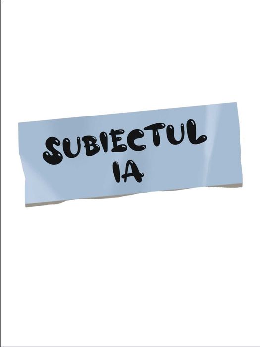 Subiecte rezolvate bac logică