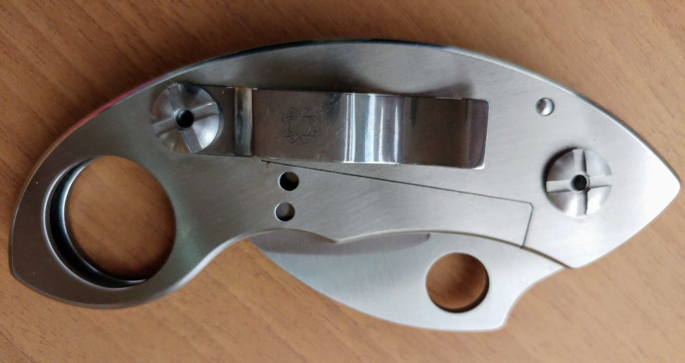 Сгъваем карамбит  Spyderco C84P Tiger Claw