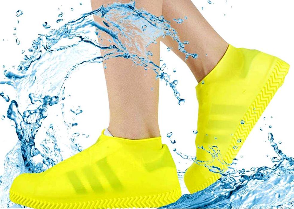 Protectii pt. incaltaminte, S/M/L, gri/negru/galben/roz/albastru