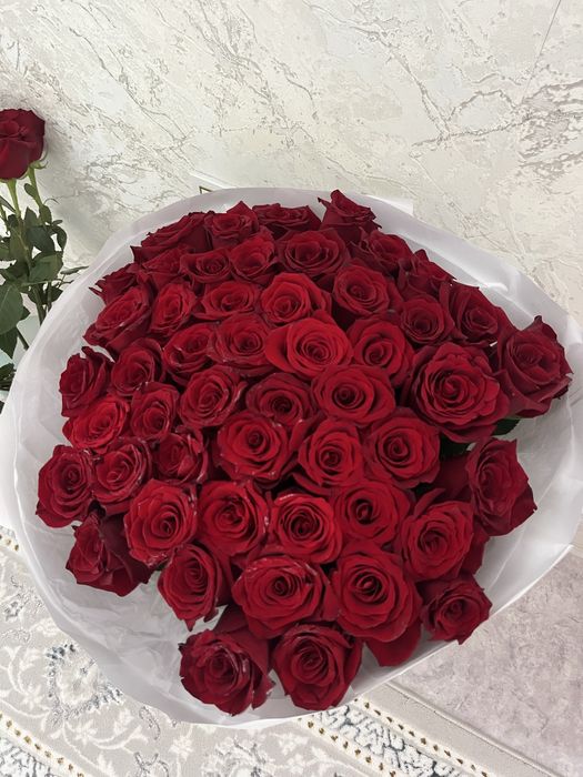 Свежий букет 51 роза