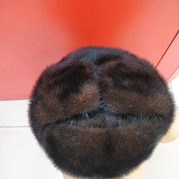 Норковая шапка натуралка