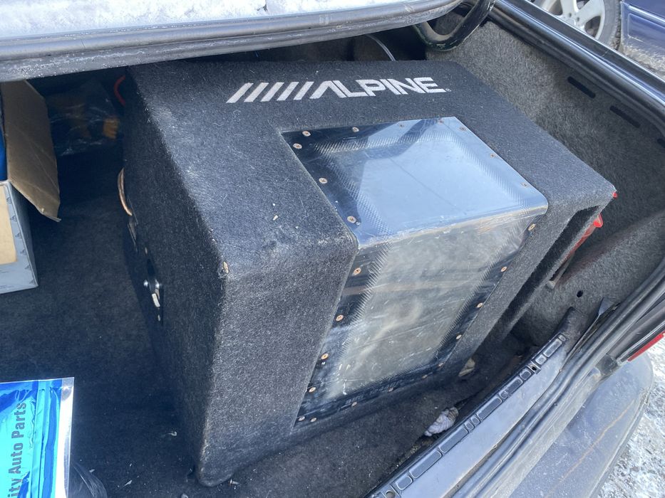 Сабвуфер Alpine SBG 1224BP буфер