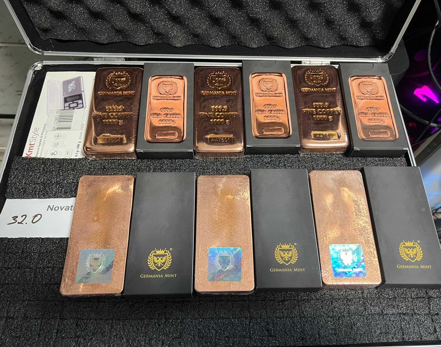 Cupru Lingouri Premium QUALITY 999.9