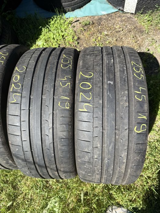 255/45/19” Set 4 buc Continental dot 2024.anv Vară. Impecabile.