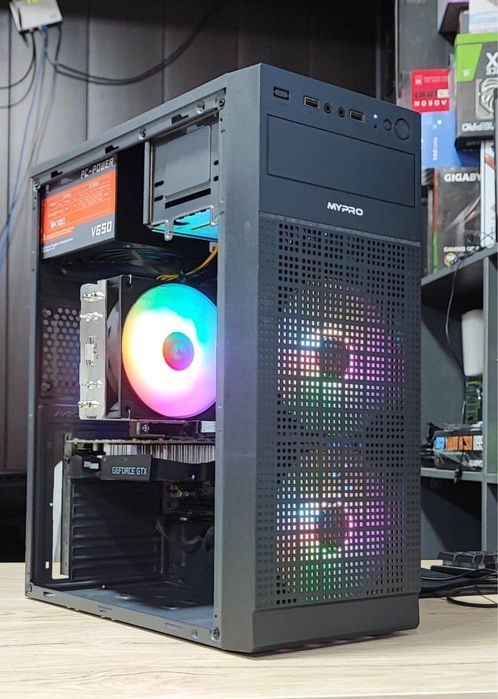 Срочно Intel Core i5 12400F & GTX 1650 4GB