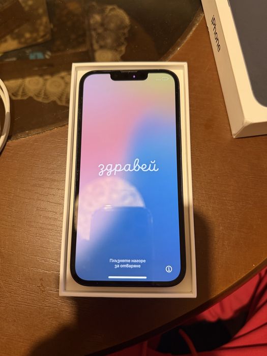 Iphone 13 с 100 процента капацитет на батерията 128 гб