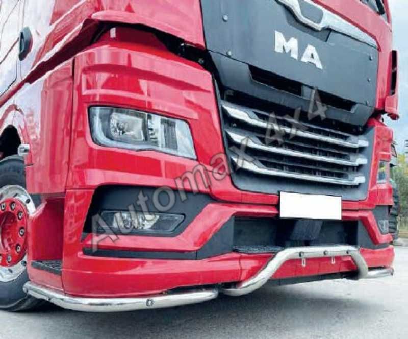 Bullbar proiectoare, bara "H" inox plafon MAN TGX 2021+