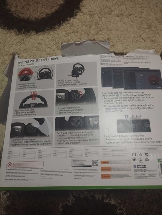 Volan gaming de  XBOX/PC/PS