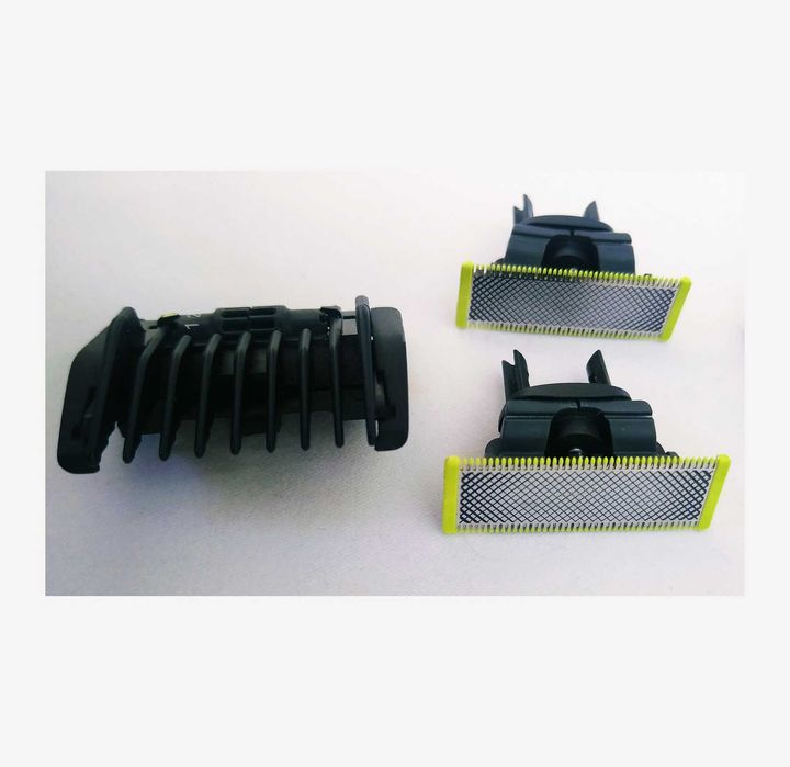 Нов Philips One Blade Тример Хибриден Уред за Брада QP2724/30 + 2 Чисто Нови Ножчета!