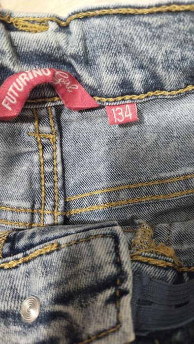 Джинсы летние на девочку