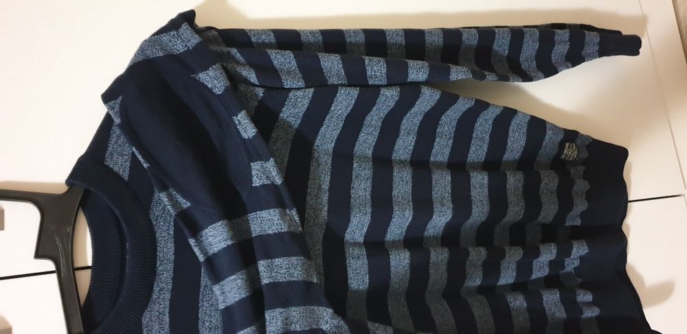 3 мъжки пуловера и карирана риза Кенвело